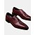 cheap Oxford Shoes-Men's Cognac Crocodile Pattern Leather Lace-Up Oxfords - Sophisticated Footwear for Business Professionals