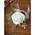voordelige Huwelijk ACC-Corsage en boutonnière van kunstbloemen voor heren – gemengde materialen – perfect voor bruiloften en feesten