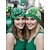 abordables Accesorios-Polaina para el cuello para mujer del Día de San Patricio: varios patrones, material estampado de poliéster, uso versátil como polaina para el cuello o cubierta facial, perfecta para celebraciones festivas.