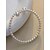 voordelige Huwelijk ACC-Damesarmband van imitatieparels, elegant tweekleurig ontwerp, perfect voor bruiloften, Valentijnsdag en dagelijks gebruik.