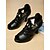 abordables Chaussures de danses latines-Escarpins de danse noirs à bride en T pour femmes, chaussures de bal à boucle et bout ouvert pour événements de danse professionnels