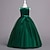 preiswerte Blumenmädchenkleider-Blumenmädchenkleid Mädchen Formelle Kleidung Hochzeitskleidung Party Hochzeit Formell Mode Niedlich Prinzessin Kleid für die Erstkommunion Patchwork Netz Einfarbig Ärmellos Rundhalsausschnitt Blau