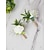 voordelige Huwelijk ACC-Corsage en boutonnière van kunstbloemen voor heren – gemengde materialen – perfect voor bruiloften en feesten