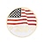 preiswerte Zubehör-Vereinigte Staaten 250. Jubiläum Männer Patriotische Anstecknadel Set 4-Pack Legierungs Emaille Abzeichen Amerikanische Flagge  Designs für die USA Unabhängigkeitstag Paraden  formale Veranstaltungen