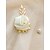 abordables Mariage ACC-Broche rose en polyester pour homme – plusieurs couleurs – accessoire élégant pour mariage et soirée avec détails en perles