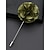 preiswerte Hochzeit ACC-Anstecknadel aus Polyester mit Blumenmuster für Herren, mehrfarbige Stoffblume, eleganter minimalistischer Stil für Trauzeugen, Hochzeiten, formelle Abendessen, Bankette und Abendveranstaltungen