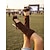 billige Cowboy &amp; Western Boots-Brune damesandaler i ruskind med høj spænde – moderne chic stil, elegante gyldne stilettohæle til udendørs musikfestivaler og modebegivenheder