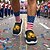 abordables Zapatos de hombre-Zapatillas deportivas con estampado patriótico para hombre: zapatos casuales ligeros y transpirables sin cordones, con estampado de la bandera estadounidense del 250.º aniversario, ideales para