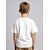 abordables Humor Divertido 3D del Niño-100% Algodón Niños Chico Negro Blanco Rojo Graphic Fútbol Camiseta Blusa Cuello Barco Manga Corta Exterior Uso Diario Moda Ropa de calle Design Estampado Verano Primavera