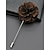 preiswerte Hochzeit ACC-Anstecknadel aus Polyester mit Blumenmuster für Herren, mehrfarbige Stoffblume, eleganter minimalistischer Stil für Trauzeugen, Hochzeiten, formelle Abendessen, Bankette und Abendveranstaltungen