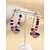 abordables Accessoires-Boucles d'oreilles en alliage américain à drapeau pour femmes - Anniversaire des États-Unis - Plusieurs styles - Parfaites pour les célébrations du Jour d'Indépendance