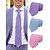 preiswerte Hochzeit ACC-Krawatte aus Polyester für Herren, kleines Karomuster, verschiedene Farben, verstellbare Länge, geeignet für Hochzeiten, Business und Pendeln