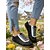 billiga Damsneakers-bruna klassiska snörskor för dam – lätta, platta komfortskor för vardagsbruk, promenader och helgutflykter