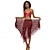 cheap Belly Dancewear-Samba Dancewear Sparkling Sequin Tassel Belly Dance Mini Skirtl Performance Costume