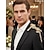 abordables Mariage ACC-Broche tigre pour homme en alliage, disponible en or et argent, ornée de cristaux, accessoire élégant pour mariages et dîners.