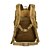 voordelige Buitentassen-Tactische nylon rugzak voor heren met camouflageprint, grote rugzak in militaire stijl, veelkleurige outdoor rugzak voor wandelen, kamperen en reizen met Amerikaanse vlagpatch.