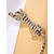 abordables Mariage ACC-Broche tigre pour homme en alliage, disponible en or et argent, ornée de cristaux, accessoire élégant pour mariages et dîners.