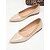 preiswerte Brautmutter/Bräutigammutter-Elegante, klassische Brautschuhe für kirchliche Trauungen in Nude mit Perlenbesatz