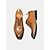 cheap Oxford Shoes-Men's Classic Brown Faux Leather Lace-Up Dress Shoes – Stylish Formal Footwear for Business and Special Occasions