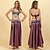 cheap Tops &amp; Sets-Samba Dancewear Glamorous Beaded Chain Sequin Belly Dance Costumel Performance Costume