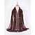cheap Wedding Accessories-Women's Bridesmaid Shawl, Can be Scarf, Available in Multiple Colors, Polyester Material, Elegant Design for Weddings and Parties