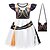 cheap Girls' Costumes-Kpop Inspired Korean Idol Inspired Idol Pop Star Costume Fancy Dress Music &amp; Stage Icons Virtual Idol for Girls' Kids Halloween Carnival Book Week Performance Symphony of Stories Comic Con