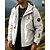 preiswerte Fleece &amp; 3 in 1 Jacken-Herren Windjacke Softshelljacke Außen Wasserdicht Winddicht Wanderoutfits Wanderbekleidung Frühling Herbst Oberteil Camping / Wandern / Höhlenforschung Laufen Einfarbig Schwarz Weiß Gelb