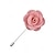 abordables Mariage ACC-Broche boutonnière rose artisanale pour homme - élégante boutonnière en polyester pour mariages, accessoires de costume pour le marié et ses garçons d'honneur, bals de fin d'année et fêtes - broche florale stylée disponible en plusieurs couleurs