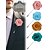 abordables Mariage ACC-Broche boutonnière rose artisanale pour homme - élégante boutonnière en polyester pour mariages, accessoires de costume pour le marié et ses garçons d'honneur, bals de fin d'année et fêtes - broche florale stylée disponible en plusieurs couleurs