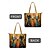 preiswerte Taschen für Urlaub &amp; Reise-Polyester-Tragetasche für Damen, großes Fassungsvermögen mit Reißverschluss, verschiedene Katzenmotive, perfekt für Urlaub, Shopping und den Alltag.