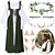 abordables Tenues-Set Rétro Vintage Médiéval Renaissance Robe accessoire Ensemble d'accessoires avec accessoires Manches longues Elfe Fée Déguisement Femmes Fantaisie Halloween Carnaval Mascarade Foire de la