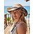 billige Ferie tilbehør-Dame boheme western cowboy solhat, let polyester bred skygge UV-beskyttelseskasket, flerfarvet udendørs strandferiehat til forårs-sommerrejser, rodeo og afslappet daglig brug