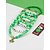 voordelige Accessoires-Damesarmbandenset met kralen voor St. Patrick's Day, armbanden met bedeltjes van hars en legering, sieraden met Ierse klaverletters in verschillende stijlen, perfect voor de St. Patrick's Day parade, feestjes en feestelijke gelegenheden.