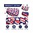 ieftine Accesorii-United States 250th Anniversary Women's Patriotic Polyester Headband Stretchy Elastic Hair Wrap Multiple USA Flag Styles Lightweight  Comfortable Festive Independence Day