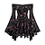 ieftine Rochie-Medieval Steampunk Rochii Costum fantezie Mâneci Lungi vrăjitoare Vampiri Costume de fancy Pentru femei Fantezie Halloween Carnaval Performanță LARP Ren Faire Adulți Rochie