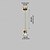 billige Klyngedesign-3-Light 5-Light 7-Light 10 cm Dæmpbar Enkelt design Vedhæng Lys Krystal Galvaniseret Moderne Nordisk stil 85-265V