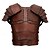 baratos Armadura-Retro Vintage Medieval Renascentista Armas e Armaduras Viking Ranger Fantasia Unisexo Fantasia Dia Das Bruxas Carnaval feira renascentista LARP Adulto Armadura de Ombro Protetor de tórax