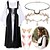 abordables Tenues-Set Rétro Vintage Médiéval Renaissance Robe accessoire Ensemble d'accessoires avec accessoires Manches longues Elfe Fée Déguisement Femmes Fantaisie Halloween Carnaval Mascarade Foire de la