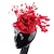 billige Fascinatorer og hatter-Derby Hodeplagg Fascinator-hatt Fascinator Gentlewoman Blomster Kostyme Dame Maskerade Te Fest Ascot Hesteveddeløpsfestival Voksne Hodeplagg Alle årstider