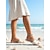abordables Mujeres-Sandalias planas marrones para mujer: cómodas sandalias veganas de piel sintética para vacaciones en la playa y escapadas de verano. &amp;ropa de resort tropical