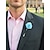abordables Mariage ACC-Broche boutonnière rose artisanale pour homme - élégante boutonnière en polyester pour mariages, accessoires de costume pour le marié et ses garçons d'honneur, bals de fin d'année et fêtes - broche florale stylée disponible en plusieurs couleurs