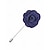 abordables Mariage ACC-Broche boutonnière rose artisanale pour homme - élégante boutonnière en polyester pour mariages, accessoires de costume pour le marié et ses garçons d'honneur, bals de fin d'année et fêtes - broche florale stylée disponible en plusieurs couleurs