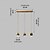 billige Klyngedesign-3-Light 5-Light 7-Light 10 cm Dæmpbar Enkelt design Vedhæng Lys Krystal Galvaniseret Moderne Nordisk stil 85-265V