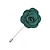 abordables Mariage ACC-Broche boutonnière rose artisanale pour homme - élégante boutonnière en polyester pour mariages, accessoires de costume pour le marié et ses garçons d'honneur, bals de fin d'année et fêtes - broche florale stylée disponible en plusieurs couleurs
