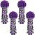 preiswerte Künstliche Blume-1 Packung, hängender Korb mit künstlichen Blumen, 86,4 cm, künstliche Hängepflanze, Seidenorchideenblüten, künstliches Blumenarrangement, Garten-Rasen-Dekoration, Heimdekoration, Raumdekoration,