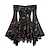 ieftine Rochie-Medieval Steampunk Rochii Costum fantezie Mâneci Lungi vrăjitoare Vampiri Costume de fancy Pentru femei Fantezie Halloween Carnaval Performanță LARP Ren Faire Adulți Rochie