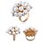 cheap Wedding Accessories-Women's Faux Pearl Statement Ring, Gold &amp; Silver Color Elegant Adjustable Cocktail Ring, Vintage Bridal Jewelry for Weddings, Parties, Evening Events &amp; Formal Occasions