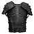 baratos Armadura-Retro Vintage Medieval Renascentista Armas e Armaduras Viking Ranger Fantasia Unisexo Fantasia Dia Das Bruxas Carnaval feira renascentista LARP Adulto Armadura de Ombro Protetor de tórax