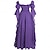 abordables Vestido-Retro Antiguo Medieval Renacimiento Hasta el Suelo Vestidos Elfo Disfraz Mujer Víspera de Todos los Santos Carnaval Mascarada Feria del Renacimiento Fiesta temática retro Adultos Vestido