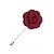 abordables Mariage ACC-Broche boutonnière rose artisanale pour homme - élégante boutonnière en polyester pour mariages, accessoires de costume pour le marié et ses garçons d'honneur, bals de fin d'année et fêtes - broche florale stylée disponible en plusieurs couleurs